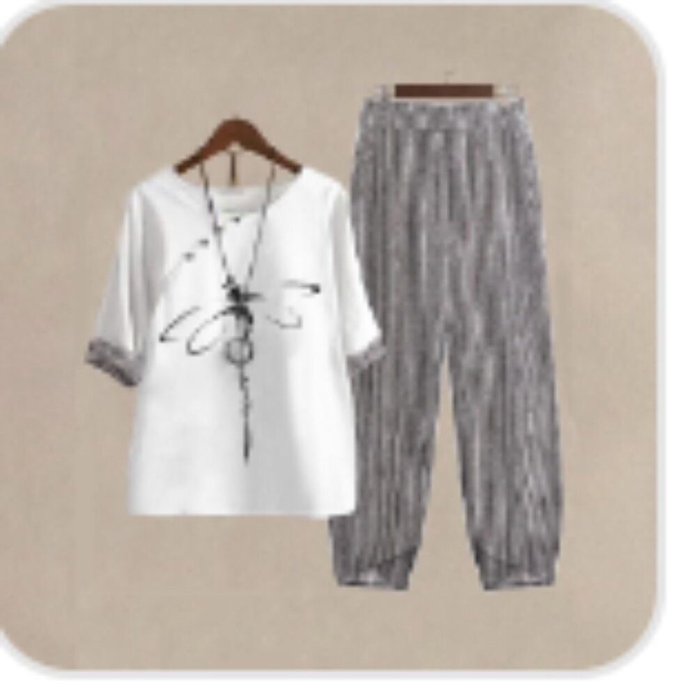 NWT Chic Two piece summer set